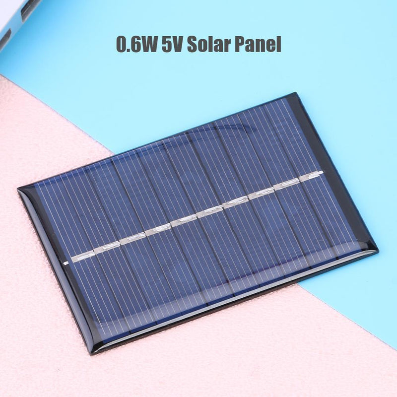 0.6W 5V 120mA Solar Cell Module Polycrystalline Solar Panel DIY Charger Newly