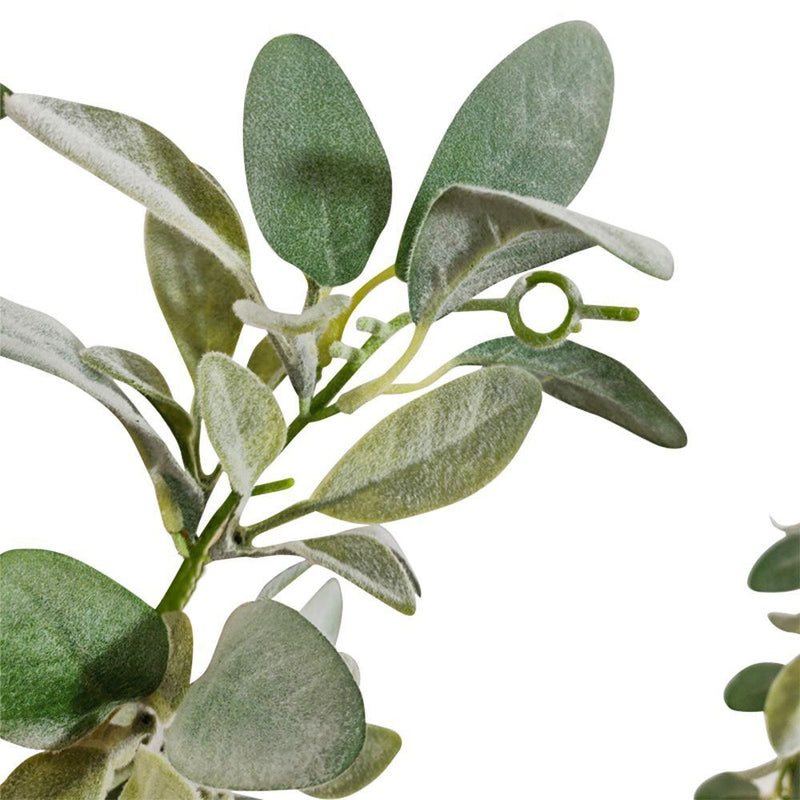 Wedding Decor Plant Decoration Plants Faux Rabbit Ear Leaf Vines Long Flocking