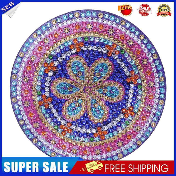 DIY Diamond Painting Mandala Round Coaster Cup Table Placemat (AA1059-8)