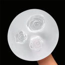 Jewelry Making Hairpin Clay Moulds Crystal Glue Rose Flowers Mold Silicone