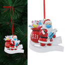 Claus Vaccine Christmas Ornament Hanging Pendants Christmas Tree Decoration