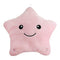 Luminous Pillow Star Cushion Stuffed Plush Colorful Household Night Light T
