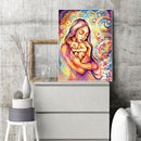 Mother and Child 5D DIY Full Round Drill Diamond Painting Rhinestones Picture