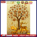 5D DIY Diamond Painting Golden Deer Full Drill Rhinestone Mosaic Art Pictures