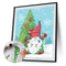 Gnome Gift Oil Paint By Numbers DIY Coloring Christmas Picture for Adults Chi
