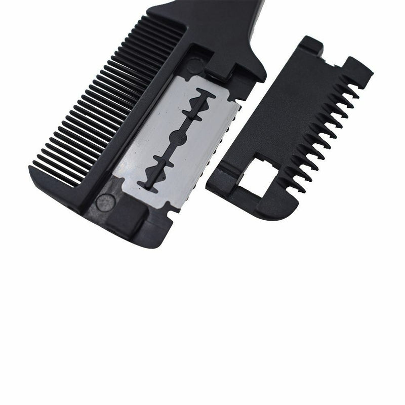 DIY Trimmer with Blades Hair Cutting Thinning Double Sides Hair Razor Comb
