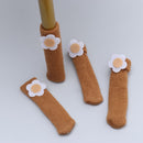 Knitted Chair Leg Caps Furniture Socks Pads Chair Socks Furniture Feet Cover