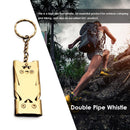 Outdoor Three-Pipe Emergency Survival Whistle EDC Portable High Decibel Whistles