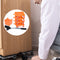 Household Transport Heavy Furniture Mover Wheeled Rollers Bar (Orange)