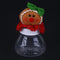 Candy Jar Box Gingerbread Man Food Cans Christmas Decor Supplies(Women)