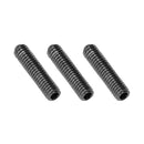 12pcs Electric Bass Guitar Bridge Saddles Tremolo Bridge Hex Screws(Black) Newly