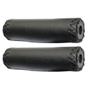 1 Pair Cycling Handlebar Covers PU Leather MTB Bike Handle Grips (Black) Newly