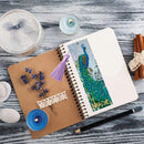 Tassel DIY Special Shaped Diamond Painting Bookmark Kit (AA270 Peafowl)