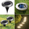 8 LED Solar Buried Light Under Ground Lamp Outdoor Path Way Garden Lamp Newly