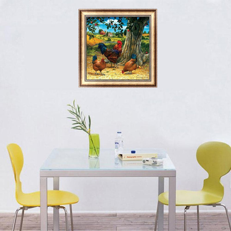 Chicken 5D DIY Diamond Painting Embroidery DIY Cross Stitch Home Decor Gift