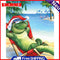Acrylic Oil Painting By Numbers Christmas Crocodile Digital Picture Artwork