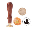 25mm Fire Lacquer Sealing Wax with Handle Copper Animal Wax Stamp (DW24)