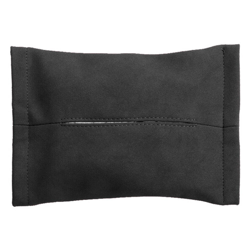 Car Tissue Box Auto Suede Paper Towel Backseat Armrest Box Napkin Holder Case