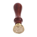 Sealing Wax Classic Initial Wax Seal Stamp Alphabet Letter E Retro Wood