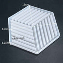 Coaster Triangle DIY Art Stripe Table Mat Tray Mould Coasters Crystal Mold