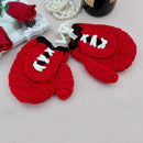 Baby Photography Prop Knitted Soft Newborn Boxing Gloves Pants Outfits