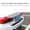 35.8 inch Rubber Trunk Door Entry Protector + Double-Sided Tape for Car SUV