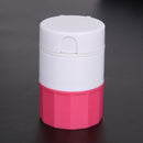 Medicine Cracker Cutter Grinding Pill Box Cutting Tablets Box(Red)