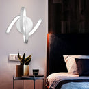 Spiral LED Wall Light Bedside Aisle Bedroom Decorative Lamp (White Light) Newly