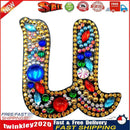 DIY Key Chain Diamond Painting Letters Women Bag Keyring Pendant Gift (U) Newly