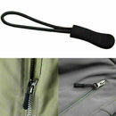 1pcs Schwarz Reißverschlußanhänger Puller Kabel Reißverschlusszipper, E9S6 A6F5
