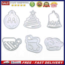 6pcs Carbon Steel Christmas Tree Decor Cutting Dies Stencils For DIY Card-1