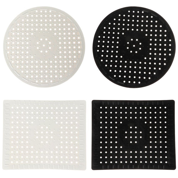 Durable Non-Slip Tableware Protector Sink Strainer Rubber Sink Mat Drain Mats
