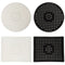 Durable Non-Slip Tableware Protector Sink Strainer Rubber Sink Mat Drain Mats