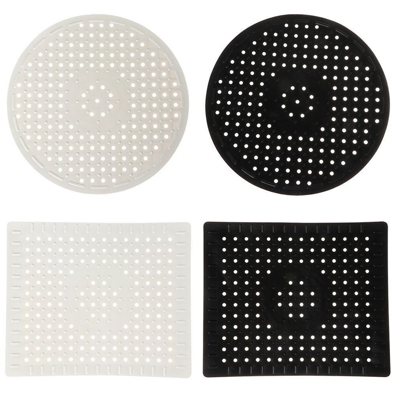 Durable Non-Slip Tableware Protector Sink Strainer Rubber Sink Mat Drain Mats