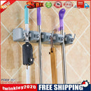 Wall Mounted Mop Brush Broom Hanger Storage Rack Kitchen Organizer(4 Racks)