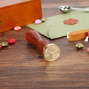 Retro Animal Pattern Wax Seal Stamps DIY Wooden Handle Sealing Wax (F279) Newly