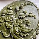 Heart Shortbread Mold Wooden Gingerbread Cookie Mold Cookie Cutter Molds Carved
