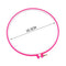 Round Frame DIY Embroidery Hoop Ring Cross Stitch Needlecraft Tools (16.5cm