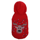 Pet christmas clothes pet dog autumn and winter jacket sweater S