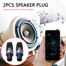 2x 4 Pole Audio Speaker Plugs Twist Lock Connectors for Neutrik NL4FC Newly