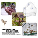 Window House Bird Feeder, Suction Cup Hang Birdhouse for Outside, Garden, Y