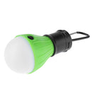 3LED Tent Hanging Lamp 3 Modes SOS Emergency Carabiner Bulb Light(Green)