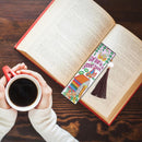 3PCDIY Special Shaped Diamond Painting House Leather Bookmark Tassel Marker