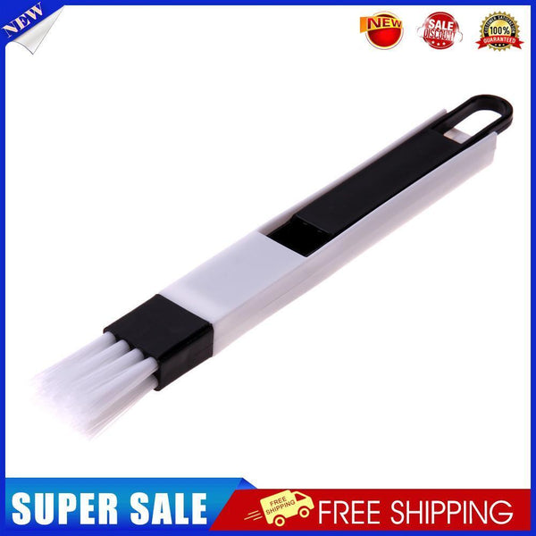 Window Groove Cleaning Brush Multifunction Brush Glass Washing Brush(Black)