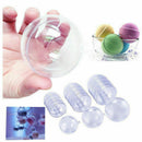 15Pcs Clear Ball Xmas Plastic Baubles Refillable Craft Christmas Party DIY