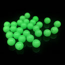 100pcs Hard Luminous Beads Float Balls Fishing Line Stoppers (8x8mm Green) Newly