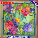 30x30cm 5D DIY Full Round Drill Diamond Painting Flower Plant for Home Decor