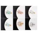 Accessories BB Clip Luxury Acrylic Zircon Hairpins Shell Starfish Hairclips