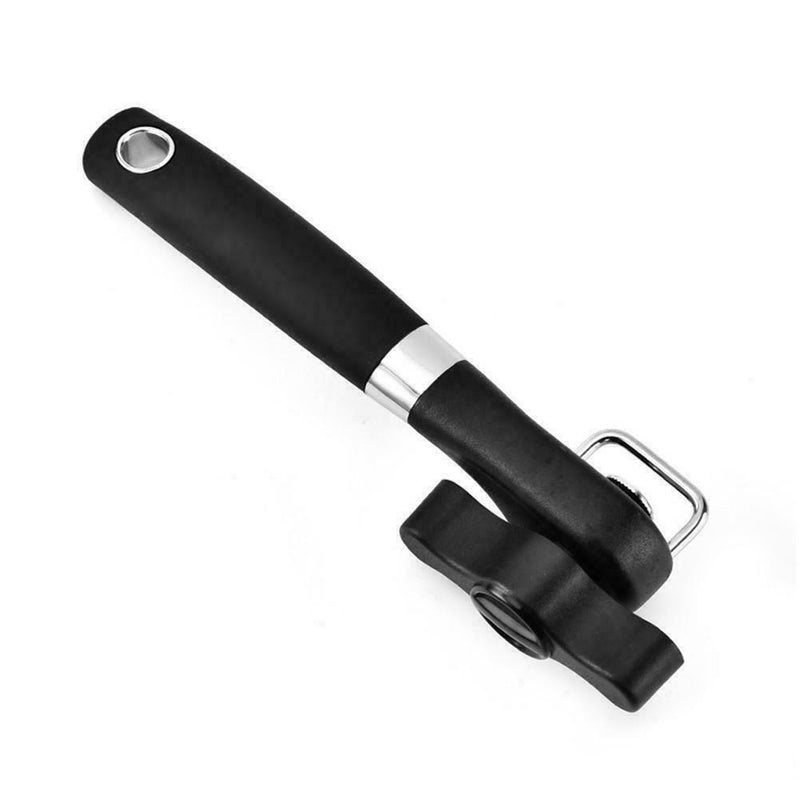 1PCS Professional Manual Tin Can Opener Safe Cut Lid Smooth Steel Tool F1X5