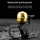 Portable Bicycle Scooter Retro Bell Ring Road Bike Handlebar Horn (Golden) Newly